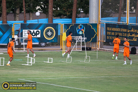 اولین تمرین سپاهان زیر نظر ژوزه مورایس