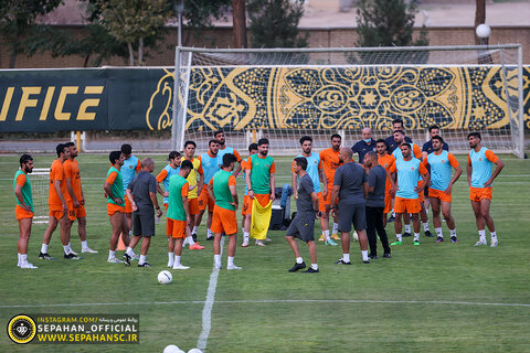 اولین تمرین سپاهان زیر نظر ژوزه مورایس