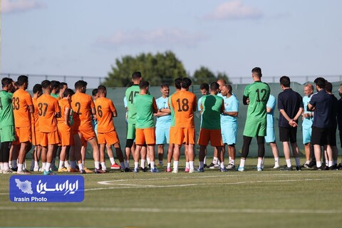 اولین تمرین تیم سپاهان در اردوی ترکیه