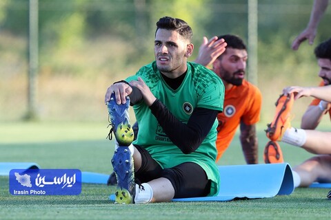 اولین تمرین تیم سپاهان در اردوی ترکیه