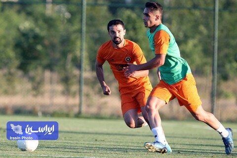 اولین تمرین تیم سپاهان در اردوی ترکیه