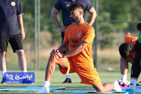 اولین تمرین تیم سپاهان در اردوی ترکیه