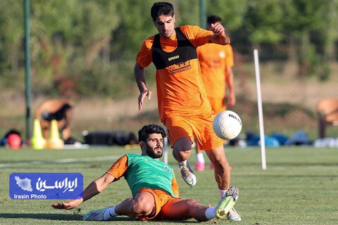 اولین تمرین تیم سپاهان در اردوی ترکیه