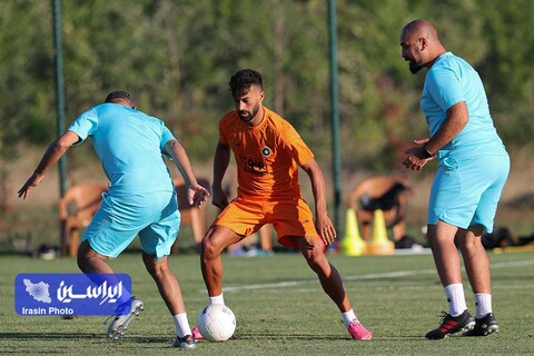 اولین تمرین تیم سپاهان در اردوی ترکیه