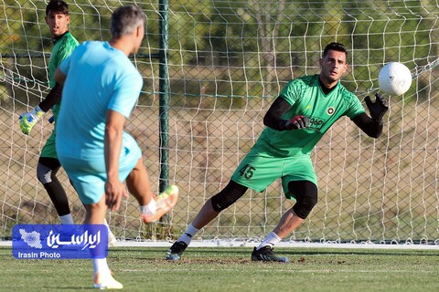 اولین تمرین تیم سپاهان در اردوی ترکیه