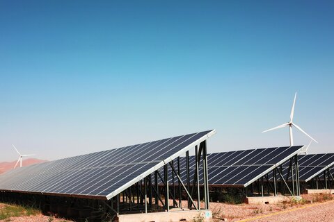 پنل خورشیدی انرژی تجدید پذیر