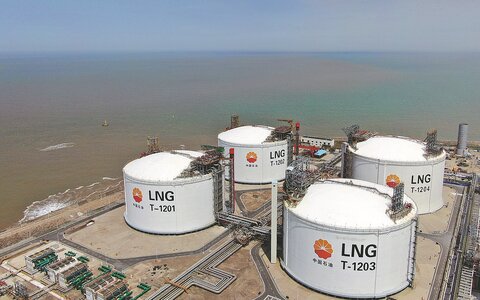 تولید گاز مایع LNG
