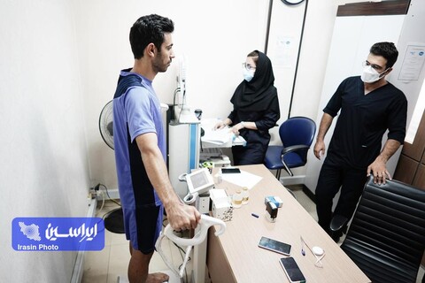 حضور بازیکنان تیم فولاد در ایفمارک