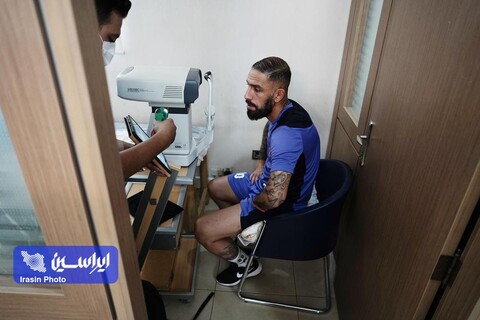 حضور بازیکنان تیم فولاد در ایفمارک