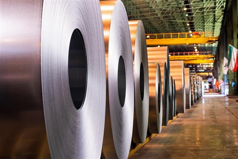 رشد ۶ درصدی تولید فولاد ایران در ۳ ماهه نخست سال جاری