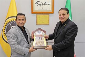 مدیران باشگاه النجف عراق در باشگاه سپاهان حاضر شدند