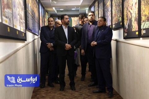 بازدید علیرضا ایزدی از ورزشگاه نقش جهان