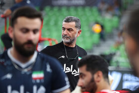 دیدار تیم‌های والیبال ایران و آرژانتین