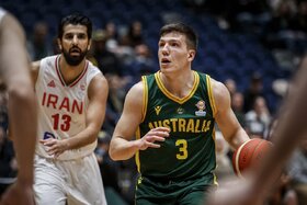 بسکتبال ایران و استرالیا