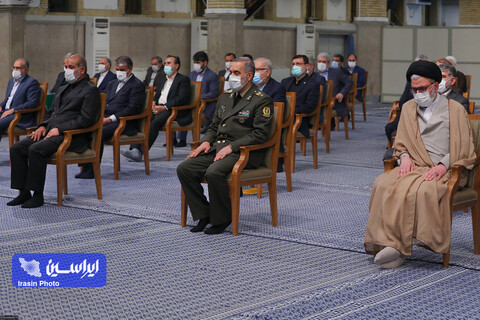 دیدار رئیس‌جمهور و اعضای هیئت دولت با رهبر معظم انقلاب
