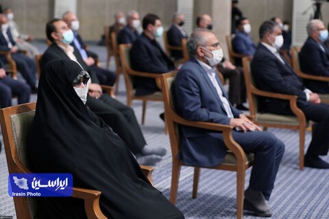 دیدار رئیس‌جمهور و اعضای هیئت دولت با رهبر انقلاب