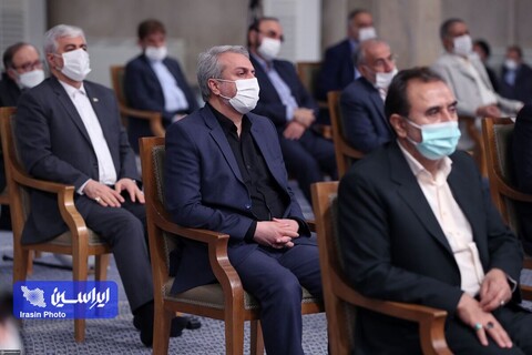 دیدار رئیس‌جمهور و اعضای هیئت دولت با رهبر انقلاب