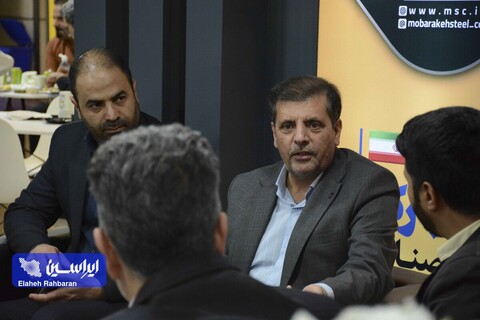 غرفه گروه فولاد مبارکه در دومین روز از چهاردهمین نمایشگاه تخصصی متالورژی، فولاد، ریخته‌گری، ماشین آلات و صنایع وابسته (متالکس)