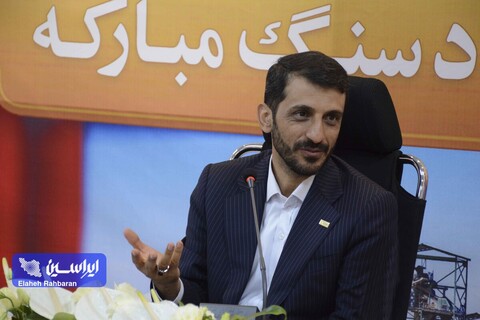 آیین افتتاح پروژه‌های شرکت فولاد سنگ مبارکه