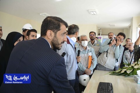 آیین افتتاح پروژه‌های شرکت فولاد سنگ مبارکه