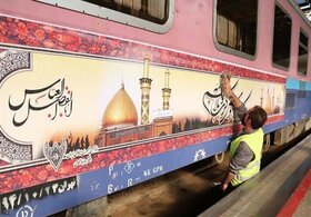 قطار فوق العاده زاهدان-خرمشهر برای ایام اربعین راه اندازی شد