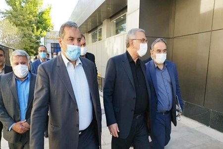 وزیر بهداشت وارد ایلام شد 
