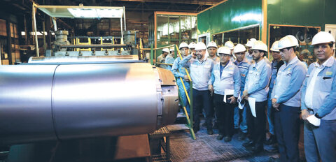 تولید کلاف سرد با عرض نامتقارن کلاف