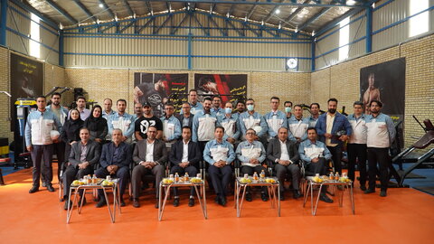 سالن ورزشی چند منظوره شرکت فولاد تاراز افتتاح شد تاراز