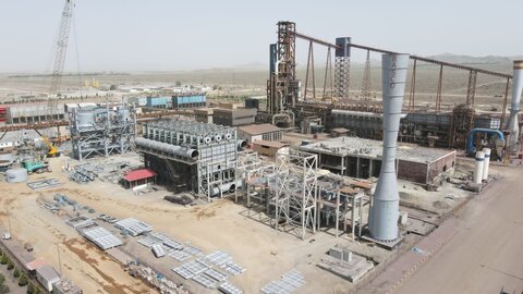 پیشرفت فیزیکی فاز ۲ آهن اسفنجی بافت به ۷۵ درصد رسید بافت