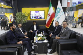 غرفه گروه فولاد مبارکه در نمایشگاه بینالمللی فولاد 1401