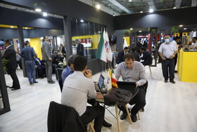 غرفه گروه فولاد مبارکه در نمایشگاه بینالمللی فولاد 1401