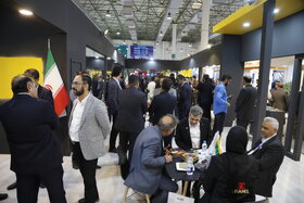 غرفه گروه فولاد مبارکه در نمایشگاه بینالمللی فولاد 1401