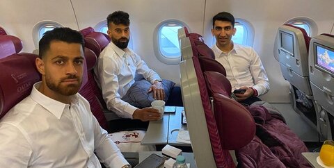 تیم ملی فوتبال ایران راهی قطر شد+عکس تیم ملی