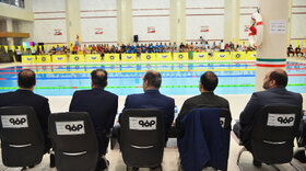 افتتاحیه مسابقات شنای ایمیدرو به میزبانی شرکت فولاد مبارکه