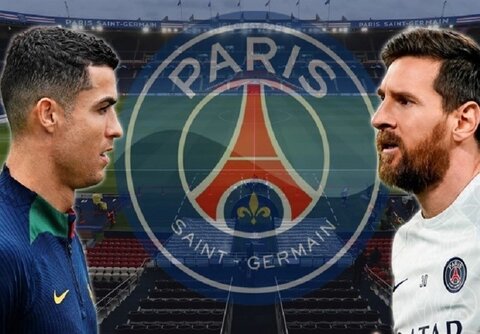 رونالدو به زودی همبازی مسی میشود؟ رونالدو - مسی - پیاسجی