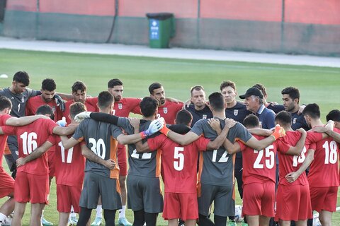 نقشههای کیروش و شاگردانش برای بازی با انگلیس تمرین تیم ملی ایران