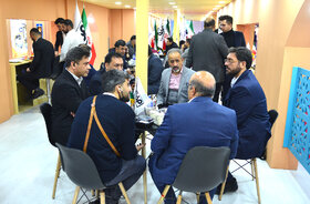 غرفه گروه فولاد مبارکه در اولین روز از نمایشگاه متافو