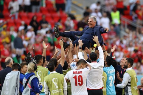 پیام خاص کیروش برای شاگردانش بعد از ناکامی/ شما شایسته احترام کامل هستید کارلوس کیروش