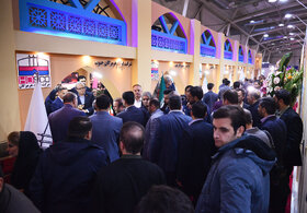 بازدید رییس هیئت عامل ایمیدرو از نوزدهمین نمایشگاه بین‌المللی متالورژی ایران