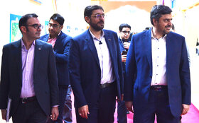 غرفه گروه فولاد مبارکه در دومین روز از نمایشگاه ایران متافو