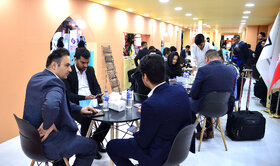 غرفه گروه فولاد مبارکه در دومین روز از نمایشگاه ایران متافو