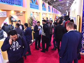 غرفه گروه فولاد مبارکه در دومین روز از نمایشگاه ایران متافو