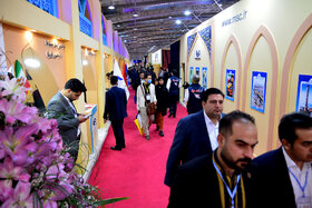 غرفه گروه فولاد مبارکه در دومین روز از نمایشگاه ایران متافو