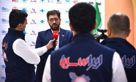 غرفه گروه فولاد مبارکه در دومین روز از نمایشگاه ایران متافو