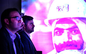 غرفه گروه فولاد مبارکه در دومین روز از نمایشگاه ایران متافو