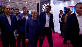 بازدید رییس هیئت عامل ایمیدرو از نوزدهمین نمایشگاه بینالمللی متالورژی ایران