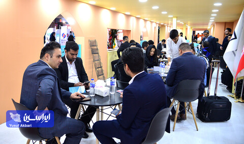 غرفه گروه فولاد مبارکه در دومین روز از نمایشگاه ایران متافو