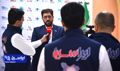غرفه گروه فولاد مبارکه در دومین روز از نمایشگاه ایران متافو