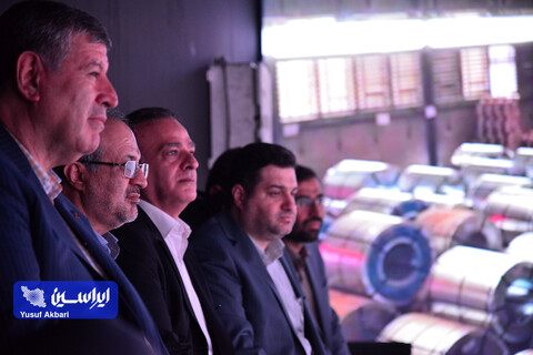 بازدید رییس هیئت عامل ایمیدرو از نوزدهمین نمایشگاه بین‌المللی متالورژی ایران