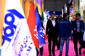 غرفه گروه فولاد مبارکه در سومین روز از نمایشگاه ایران متافو